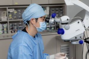 스마일라식 각막 두께 기준 적합 여부 판단